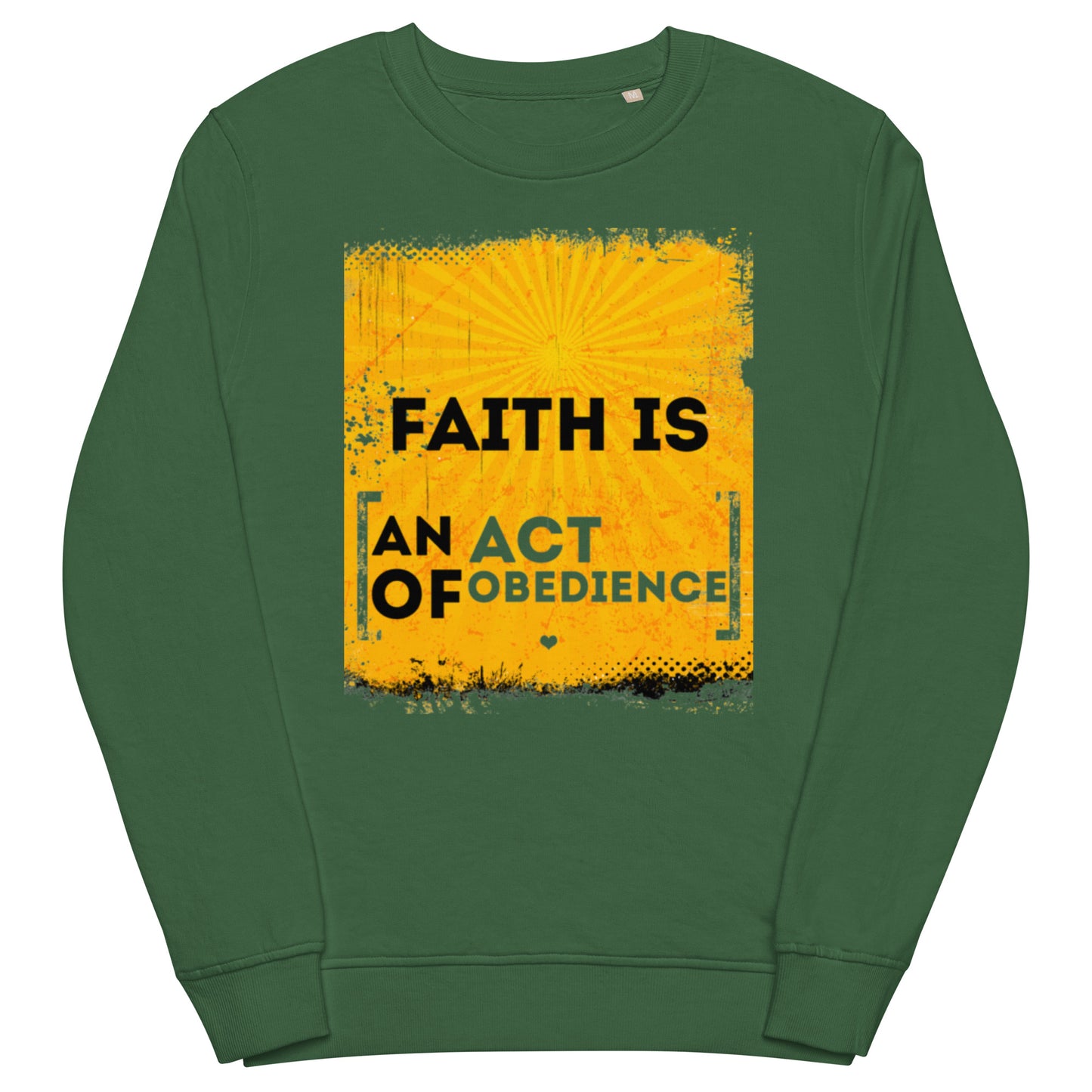 Unisex organic sweatshirt