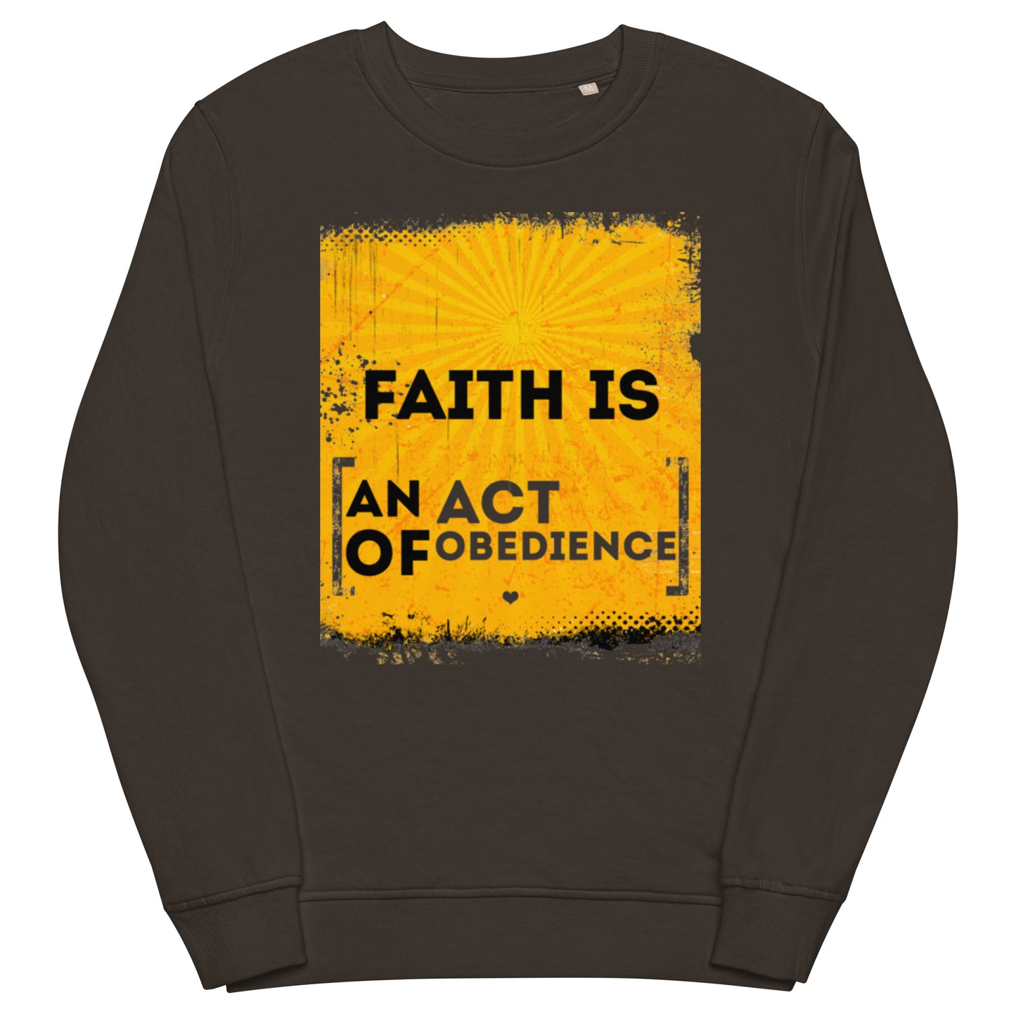 Unisex organic sweatshirt