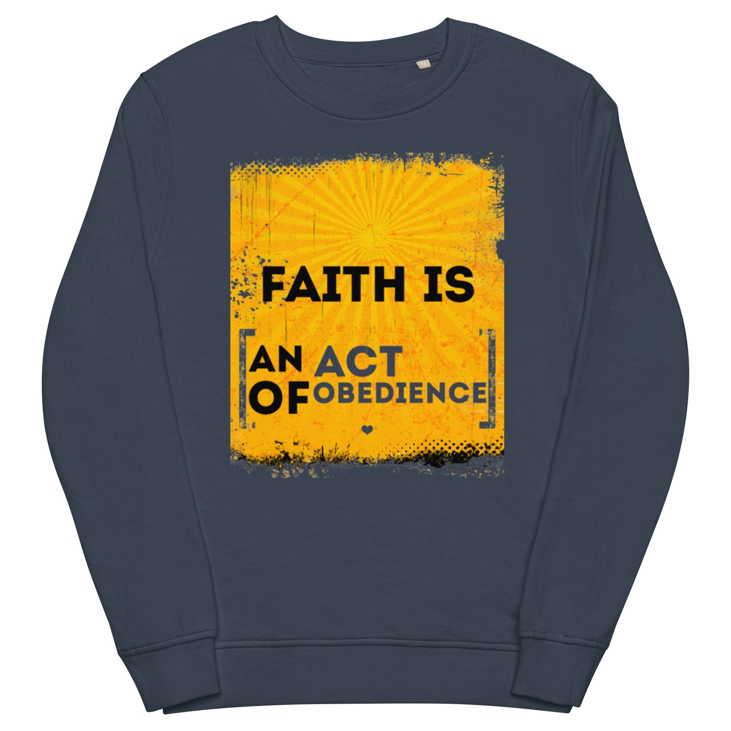 Unisex organic sweatshirt