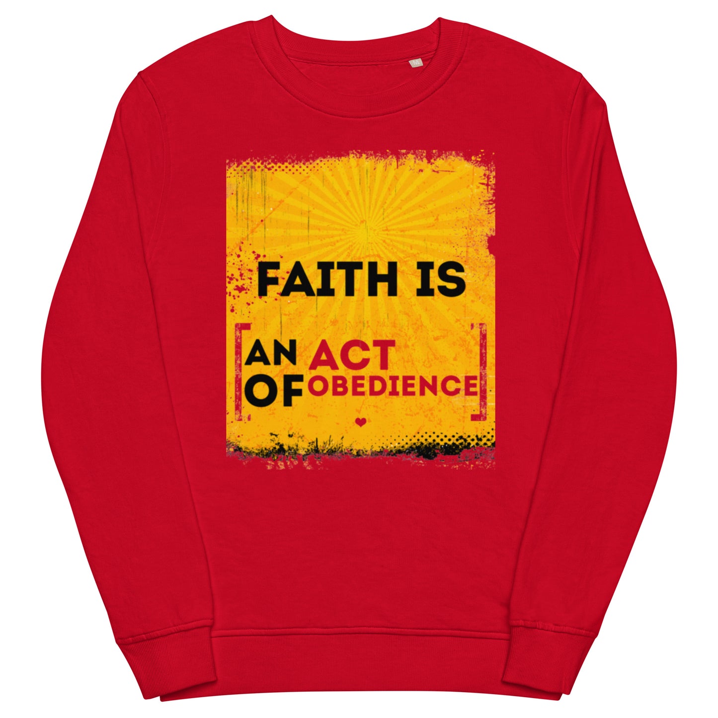 Unisex organic sweatshirt