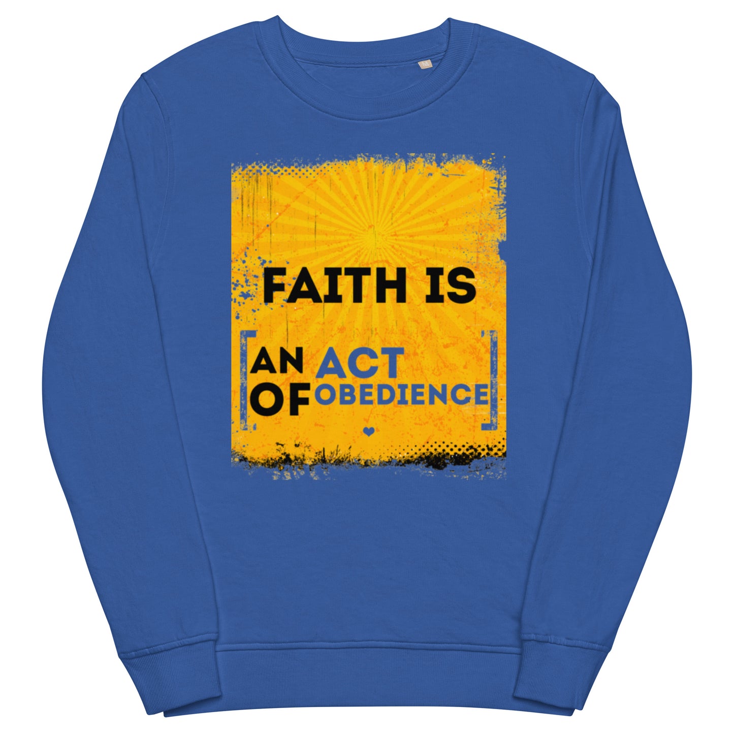 Unisex organic sweatshirt