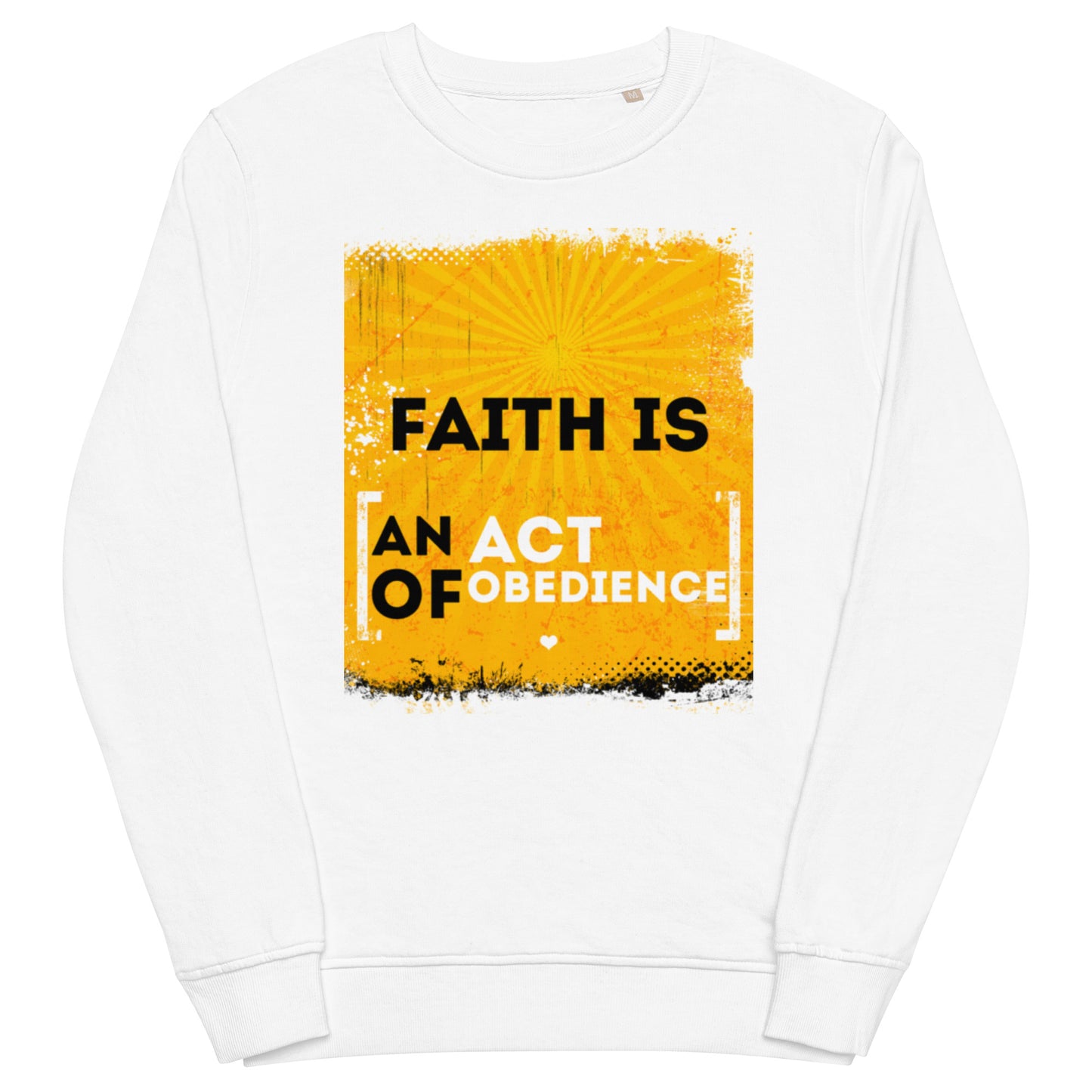 Unisex organic sweatshirt